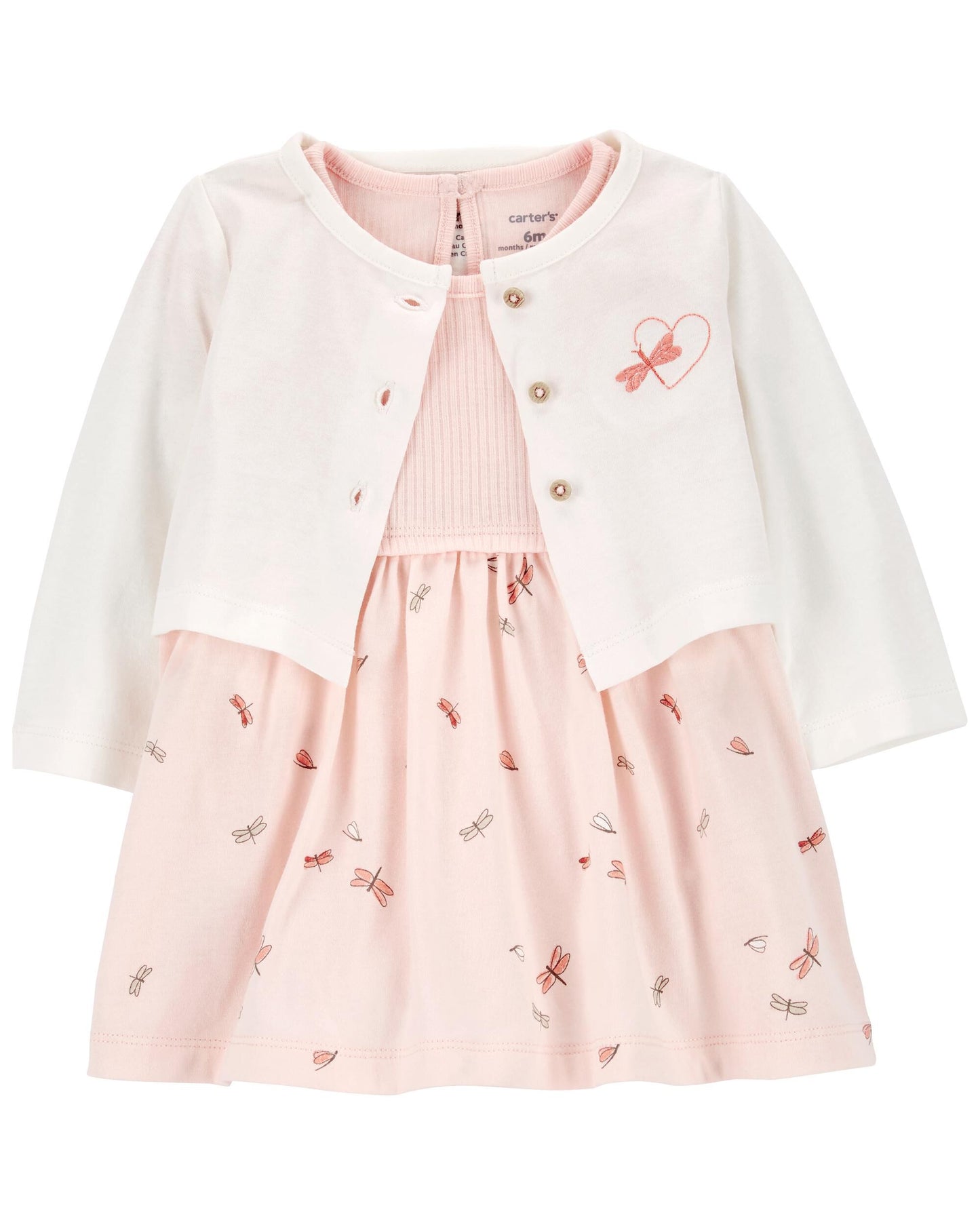 Conjunto de vestido de 2 piezas para bebé