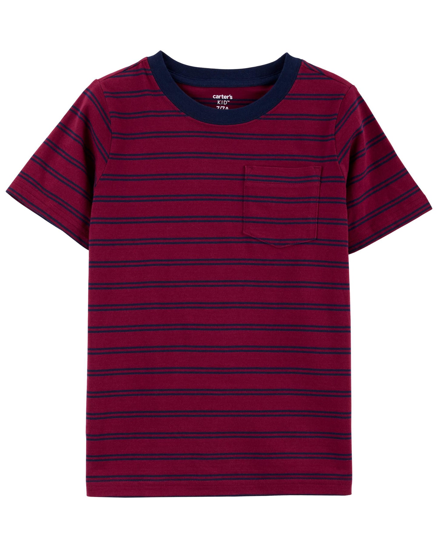 Camiseta de punto con bolsillo para niños