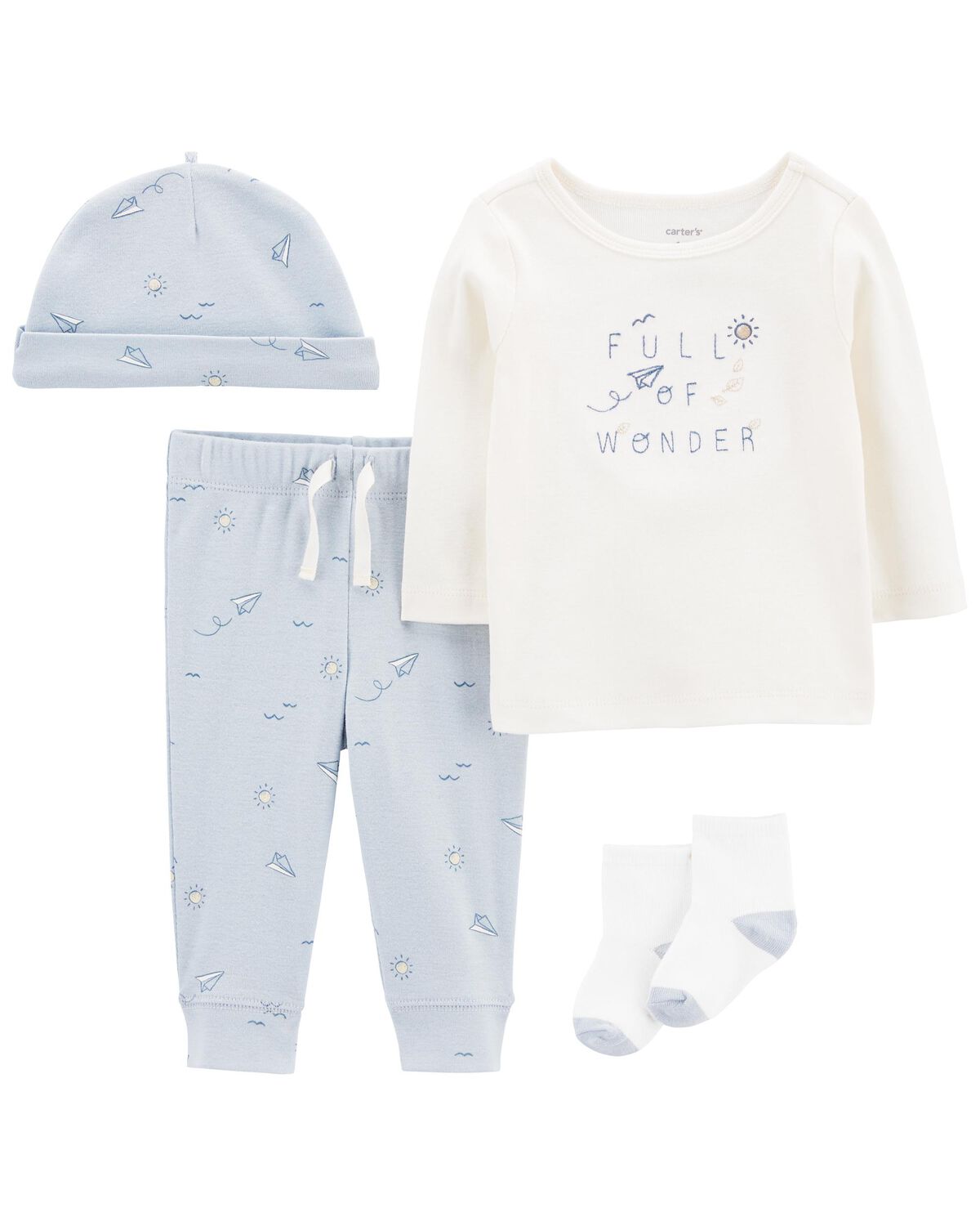 Set de 4 piezas para llevar a casa a su bebe