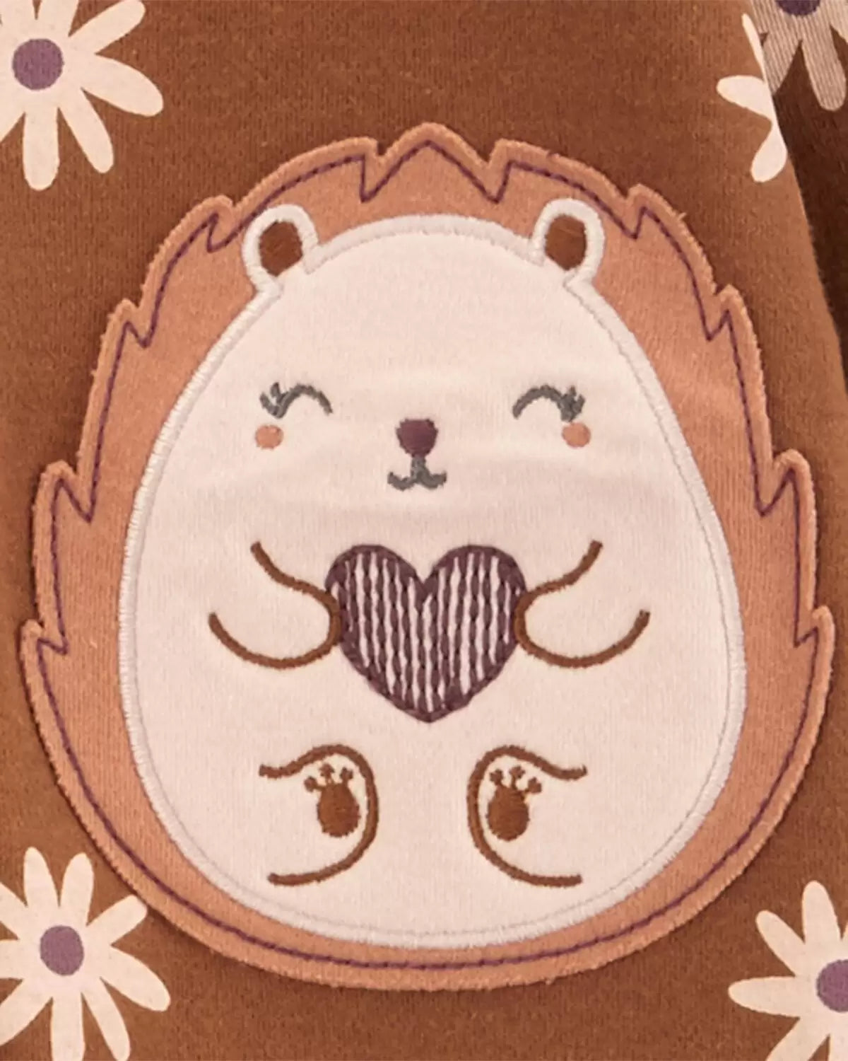 Pijama Baby Floral Hedgehog