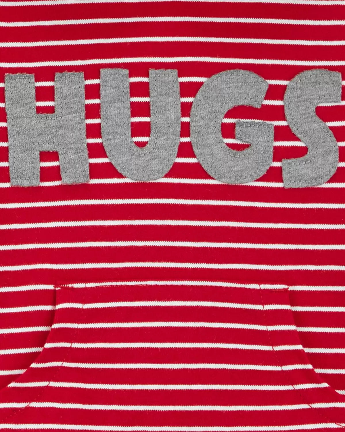 Conjunto de camiseta con capucha y jogger Hugs de 2 piezas para bebé