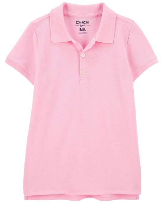 Polo  rosa para niñas