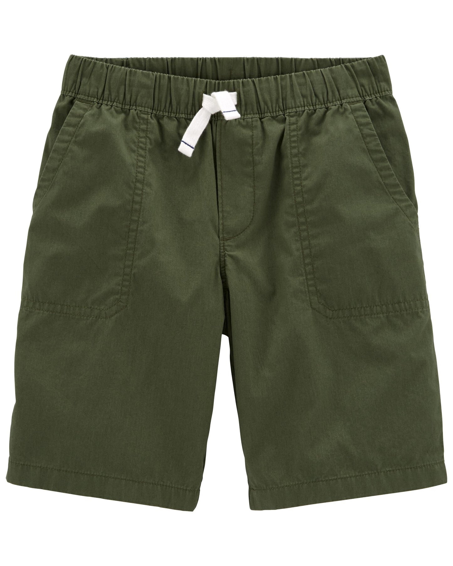 Pantalones cortos tejidos sin cordones para niños