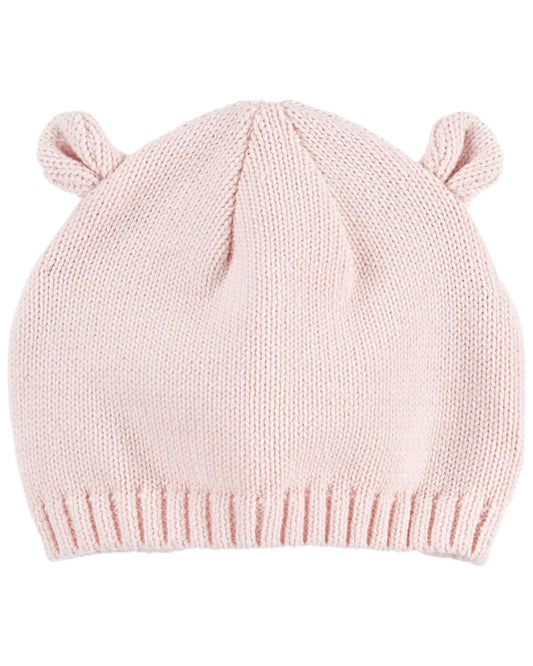 Gorro de orejas de animal de punto para bebé
